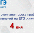 До окончания срока приёма заявлений на ЕГЭ-2026 осталось 4 дня - Отдел образования