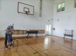 Спортивное занятие с заслуженным педагогом Александром Иосифовичем Тимофеевым